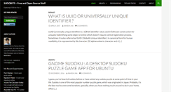 Desktop Screenshot of blog.sudobits.com